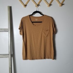 MAX STUDIO WOMEN'S POCKET TEE SIZE XL